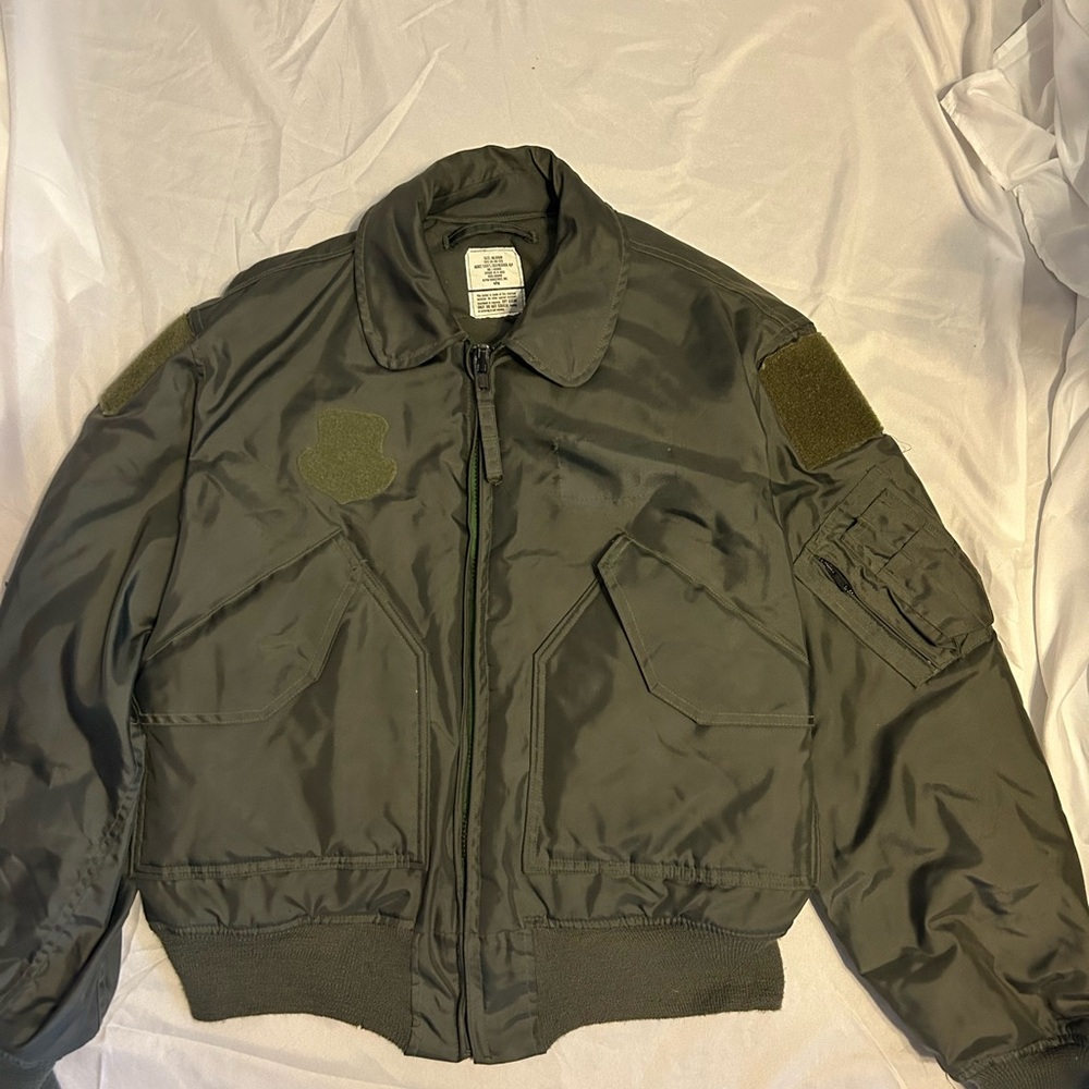 Alpha Industries Dark Olive Military Jacket